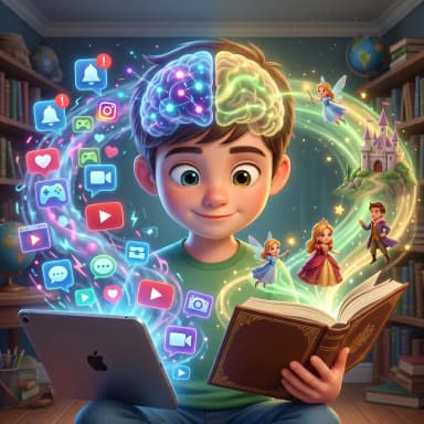 Screen Time vs Reading: What’s Better for Brain Development?
