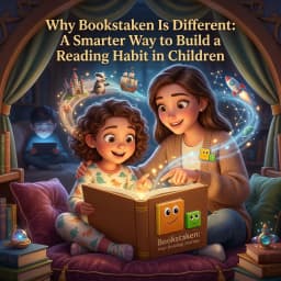 Why Bookstaken Is Different: A Smarter Way to Build a Reading Habit in Children