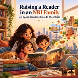 Raising a Reader in an NRI Family: How Books Keep Kids Close to Their Roots