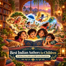 Best Indian Authors for Children: 10 Writers Every Indian and NRI Family Should Know